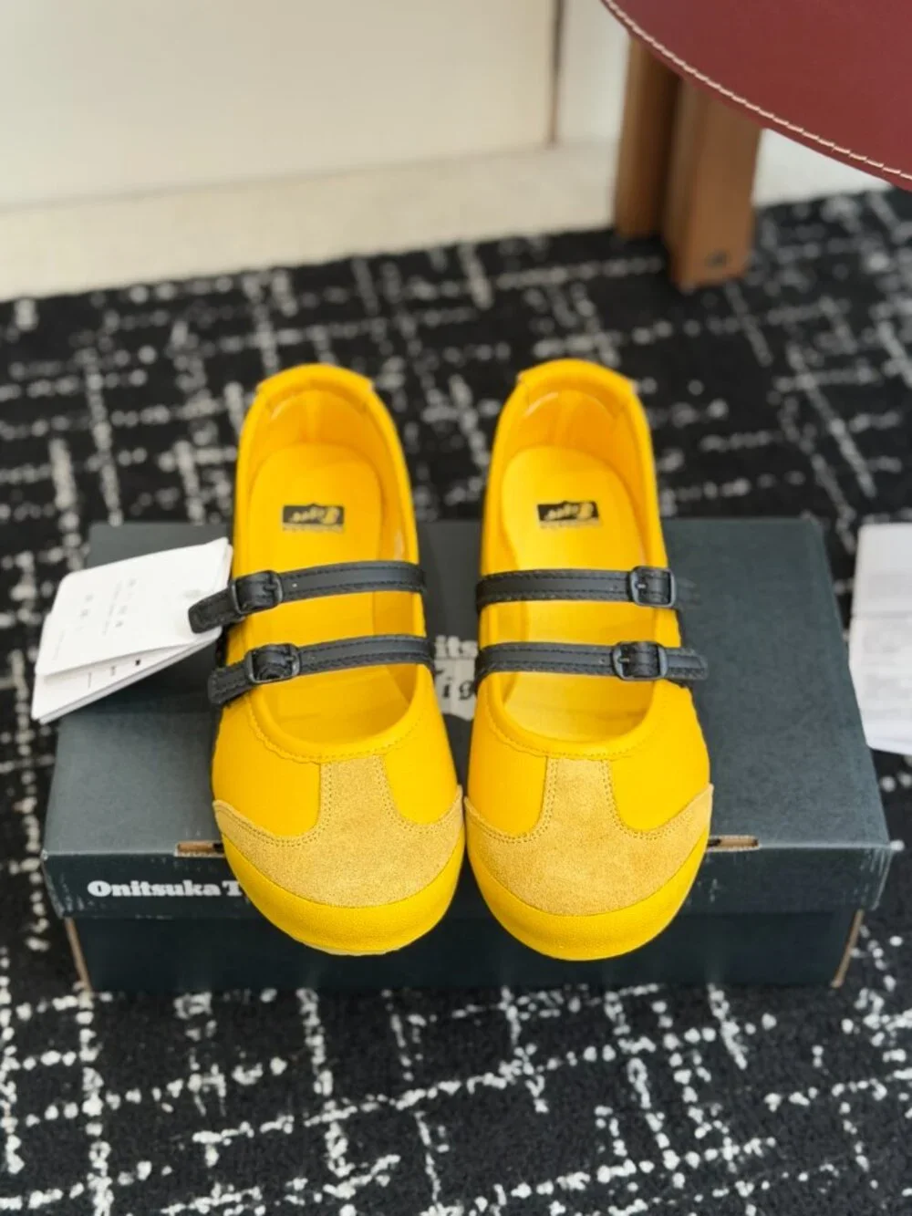 Onitsuka Tiger x Kiko Kostadinov Yellow Mary Janes - Picture 2 of 9